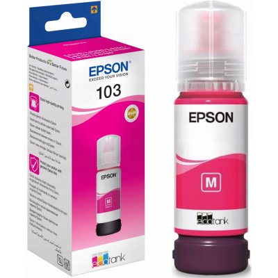 Inkoust Epson 103 Magenta - originální – Zbozi.Blesk.cz