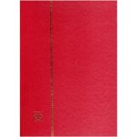 LEUCHTTURM Album na známky BASIC, A4, 32 černých stran Barva: Červená – Hledejceny.cz