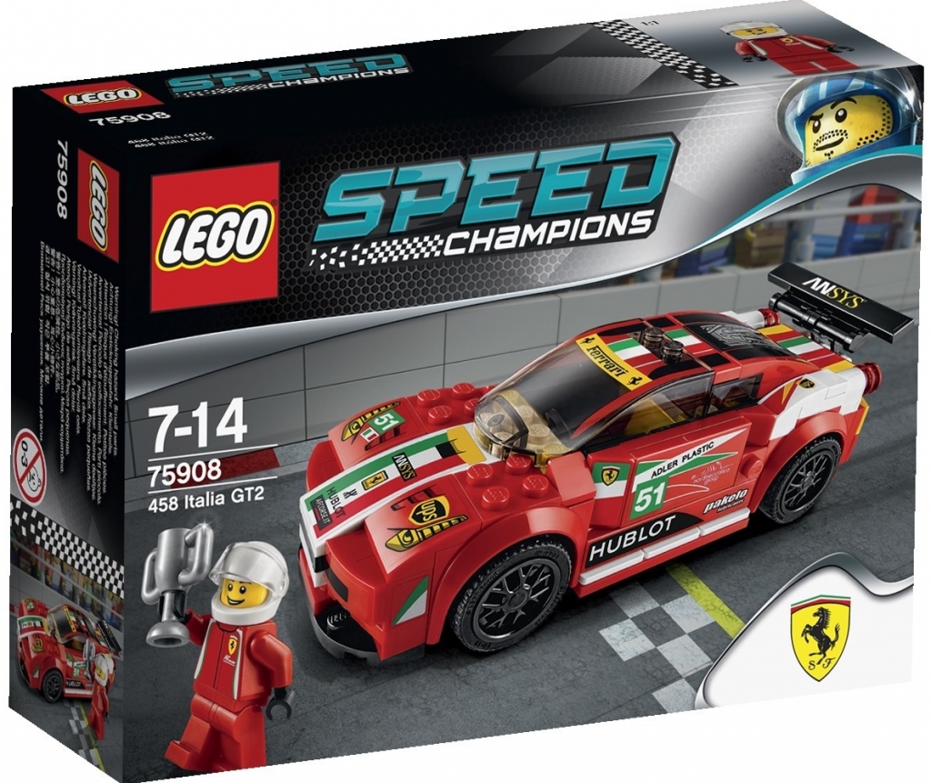 LEGO® Speed Champions 75908 458 Italia GT2