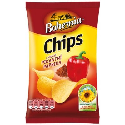 BOHEMIA CHIPS PAPRIKA 77G – Sleviste.cz