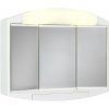 Koupelnový nábytek Jokey ELDA Zrcadlová skříňka (galerka) - bílá - š. 59 cm, v. 49 cm, hl. 15,5 cm 185513020-0110