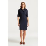 GANT SLIM SHIELD SS PIQUE POLO DRESS modrá – Sleviste.cz
