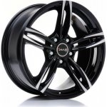 Avus Racing AC-MB3 8x18 5x120 ET43 black polished – Sleviste.cz