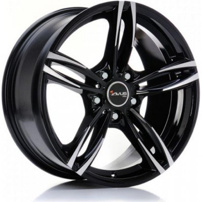 Avus Racing AC-MB3 8,5x18 5x120 ET47 black polished – Hledejceny.cz