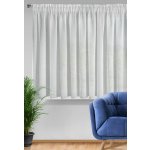 ZÁCLONA ANGELA NA PÁSCE 400X145 CM BÍLÁ – Hledejceny.cz