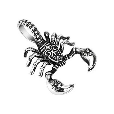 Šperky4U Ocelový přívěšek škorpion OPP1739