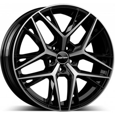 Gmp Lunica 7,5x19 5x100 ET35 black diamond – Hledejceny.cz