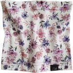 ESITO Bavlněný nákrčník Violet flowers smetanová – Hledejceny.cz