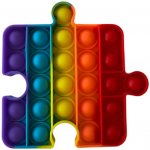 Pop It antistresová hračka Puzzle rainbow – Zboží Mobilmania