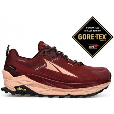 Altra trekingová obuv W Olympus 5 Hike Low Gtx GORE-TEX AL0A7R76666-060 maroon – Zboží Mobilmania