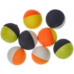 STARBAITS Two Tones Balls 14 mm oranžová / bílá plovoucí kulička 6 ks – Zboží Mobilmania