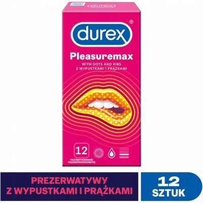 Durex Pleasuremax 12 ks – Zboží Dáma