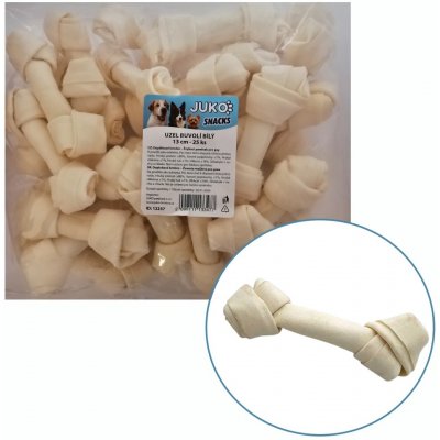 JUKO Snacks Uzel buvolí bílý 13 cm 25 ks – Hledejceny.cz