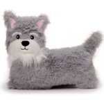 plyšový hřejivý polštář pejsek knírač 18 cm – Hledejceny.cz