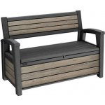 Keter Deco Garden Bench Ashwood 261850 – Zboží Dáma