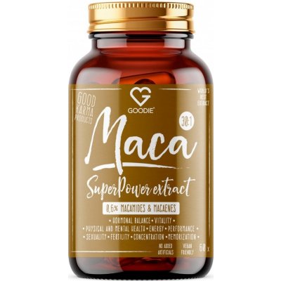 Goodie Maca SuperPower extract 60 ks – Zboží Dáma