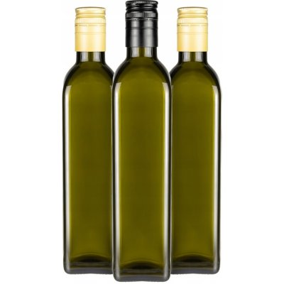 Láhev Bimberek skleněná zelená 500 ml na olej 10 ks – Zbozi.Blesk.cz