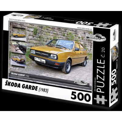 Retro-Auta č. 20 Škoda Garde 1983 500 dílků – Zbozi.Blesk.cz