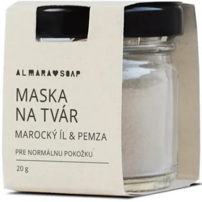 Almara soap marocký jíl & pemza bright Face 25g – Zboží Mobilmania