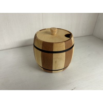 Dřevotéka Dřevěný soudek na sůl – Zboží Dáma