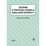 Baloušek Tisk ET210 Záznam o provozu vozidla nákladní dopravy stazka – Zboží Mobilmania