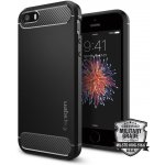 Pouzdro SPIGEN RUGGED ARMOR IPHONE 5S/SE ČERNÝ – Zboží Mobilmania