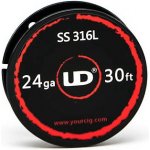 UD SS316 odporový drát 24ga 0,5mm 10m – Zboží Dáma