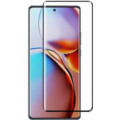 Picasee 3D ochranné tvrzené sklo s rámečkem pro Motorola Moto G35 5G - černé 493011 – Zboží Živě