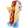 Přívěsek na klíče LEGO® LED Lite classic Hot Dog svítící figurka