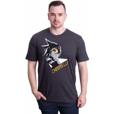 Overwatch pánské tričko Tracer ABYTEX426 – Sleviste.cz