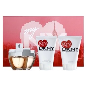 DKNY My NY EDP 100 ml + 100 ml tělové mléko + 100 ml sprchový gel dárková sada