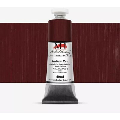 Michael Harding olejové barvy 40 ml indian red 123 – Hledejceny.cz