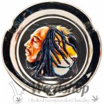 WeedShop Skleněný popelník Bob Marley velký náhodný design – Zboží Dáma