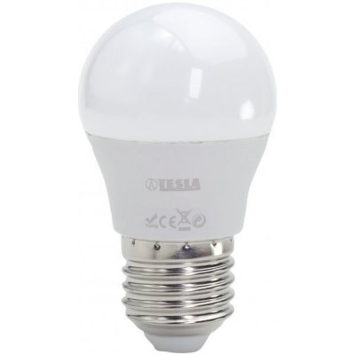 TESLA LED žárovka mini BULB/ E27/ 5W/ 230V/ 450lm/ 3000K/ teplá bílá – Zboží Živě