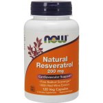 Now Foods Foods Resveratrol 200 mg 120 kapslí – Hledejceny.cz