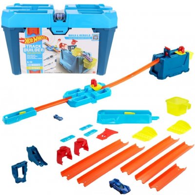 Mattel Hot Wheels Mattel Track Builder Box Kaskadérské kousky GVG – Zboží Dáma