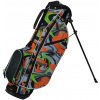 Golfové bagy Lynx Junior Stand Bag Orange/Green - pro výšku dítěte 130-145 cm