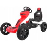 Mamido šlapací motokára Gokart s nafukovacími koly červená – Zboží Mobilmania
