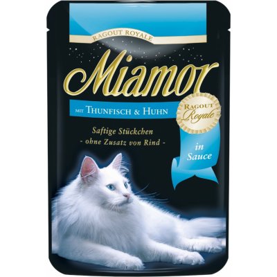 Miamor Ragout Royale tuňák a kuře v omáčce 100 g – Hledejceny.cz