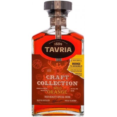 Tavria Strong drink CRAFT COLLECTION Orange 30% 0,5 l (holá lahev) – Zboží Mobilmania
