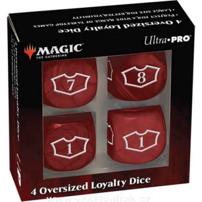 UltraPro Sada kostek Ultra Pro Deluxe 22MM Mountain Loyalty with 7-12 for Magic: the Gathering – Hledejceny.cz