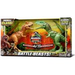 Primal Clash Primal Clash! Dino bitva set Carnotaurus VS Gigantosaurus 21 cm – Zboží Dáma