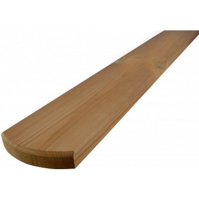 Plotovky dřevěné půlkulaté, 19x92x1200 ThermoWood® borovice, TD 212°C, kvalita AB – Zbozi.Blesk.cz