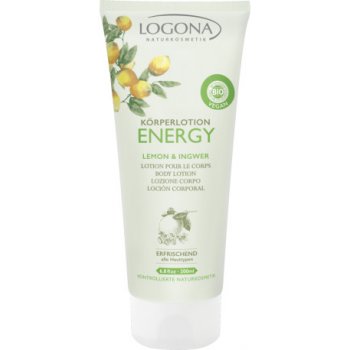 Logona Energy tělové mléko citron a zázvor 200 ml