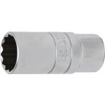 BGS 2386, Nástrčná hlavice na zapalovací svíčky s přídržnou gumou, dvanáctihranná | 12,5 mm (1/2") | 21 mm – Hledejceny.cz