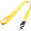 Klíčenka Šňůrka na krk Dlouhá Auto Finesse Luxury Embossed Lanyard Long Yellow