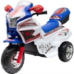 Baby Mix elektrická motorka Racer bílá 44995 – Zboží Mobilmania