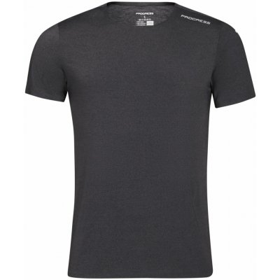 Progress Marcos pánské sportovní triko tmavě šedá – Zboží Mobilmania