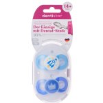 Dentistar Day & Night Soother denní a noční dudlík modrá – Zboží Dáma