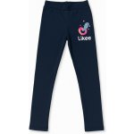 Xcena Dívčí vyteplené legíny modré – Zboží Dáma